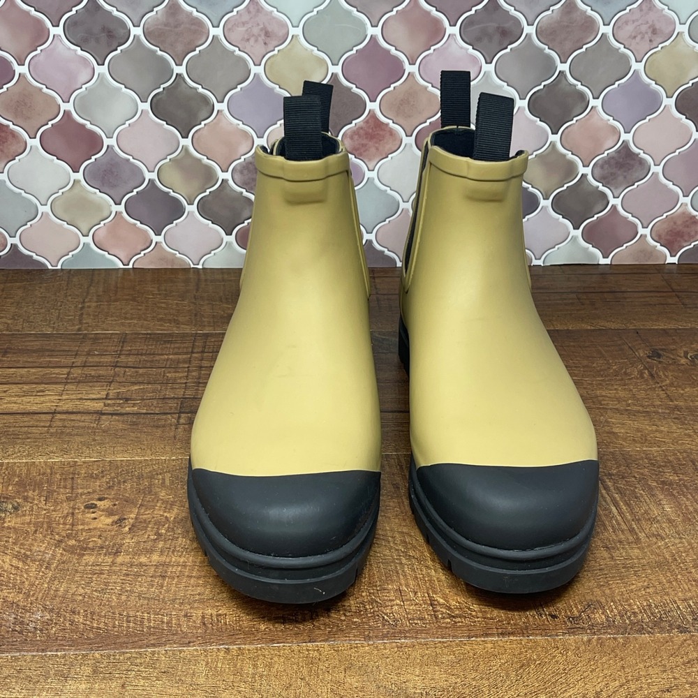 Everlane The Rain Boot Golden Oak Chelsea Lug Sole Waterproof‎